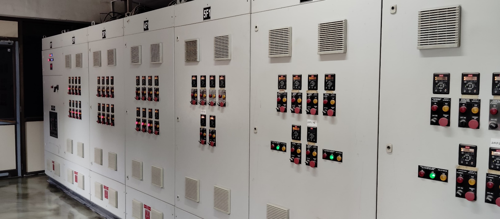 Commissioned industrial process equipment